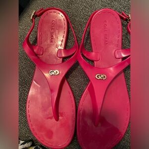 Cole Haan Miley Jelly Thong Sandals Size 9
